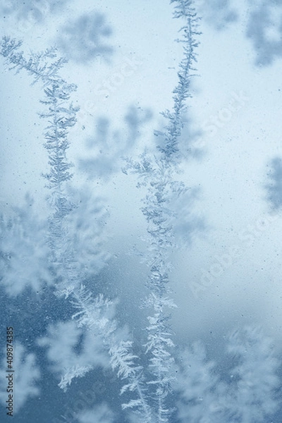 Obraz frosty pattern on glass