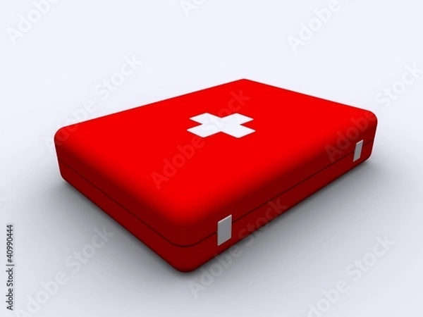 Fototapeta First aid kit