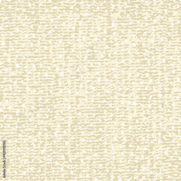 Fototapeta Abstract Textured Wool Rug Flooring Background. Seamless Vector Repeat Background. Design With Irregular Lines and Dot. Close Up, All Over Repeat. Interior Design, Home Decor, Interiors. Vector EPS 10