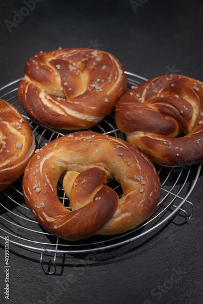 Obraz Fresh Bavarian Pretzels