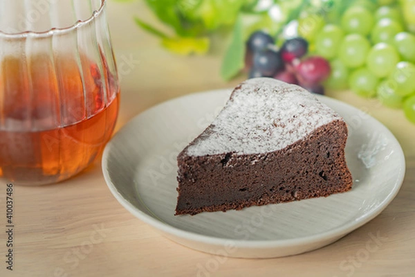 Obraz ガトーショコラと紅茶