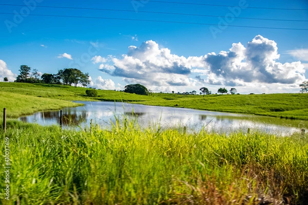 Obraz landscape with lake