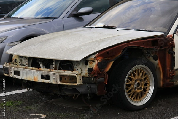 Obraz さび付いた放置車両