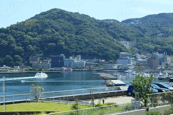Fototapeta 熱海の景観【国内・静岡県】