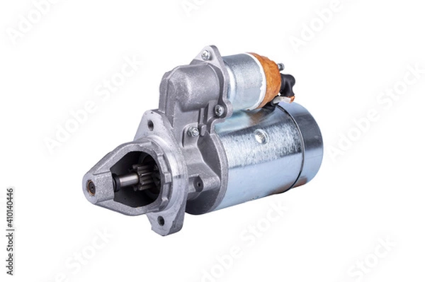 Obraz Car starter. Spare part for motor transport