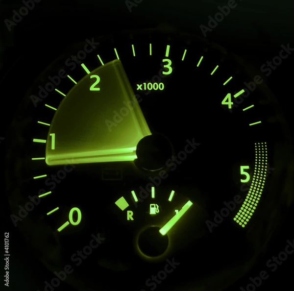 Obraz Tachometer - revving
