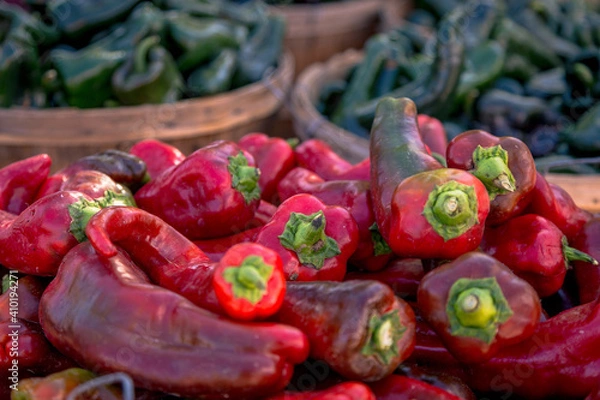Fototapeta Pepper Baskets