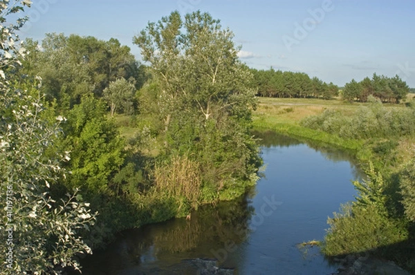 Fototapeta Oril river in Kitaygorod