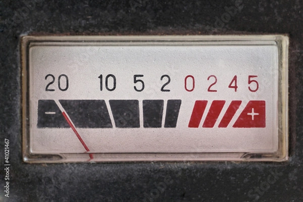Obraz VU meter