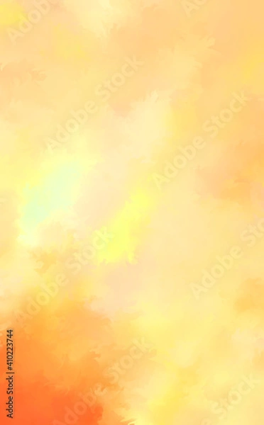 Fototapeta Modern art. Brushed Painted Abstract Background. Brush stroked painting. Strokes of paint. 2D Illustration.