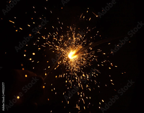 Obraz ogień w dłoni