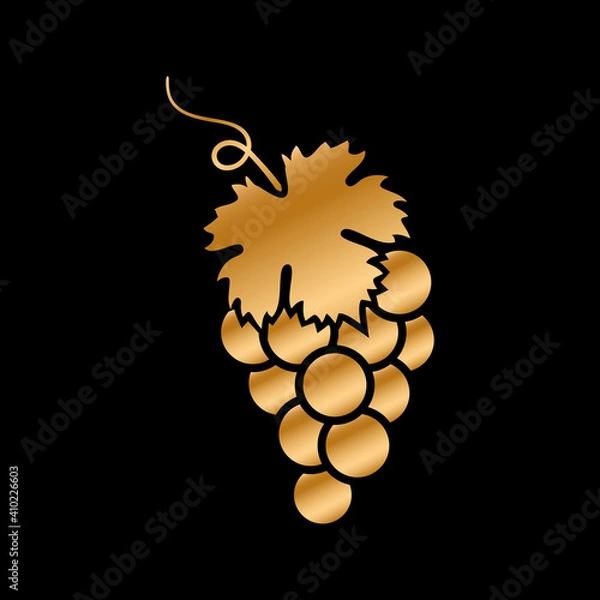 Obraz golden grapes