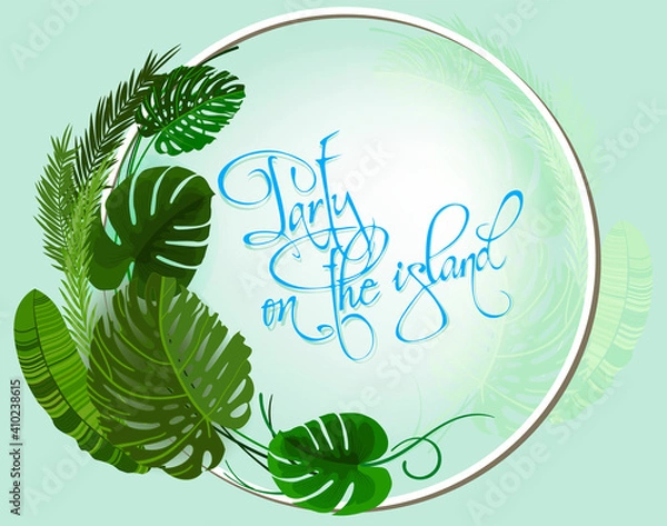 Obraz Invitation, poster, cover template