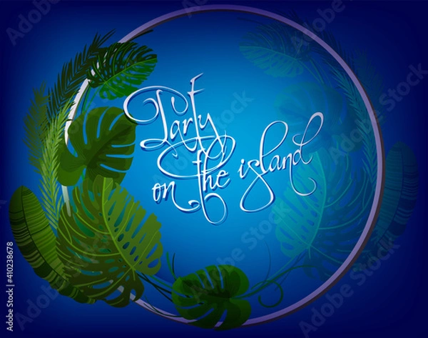 Obraz Invitation, poster, cover template