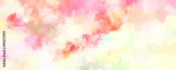 Fototapeta Artistic abstract background. Texture painted wallpaper. Creative illustration with strokes of paint. Brush pattern painting.