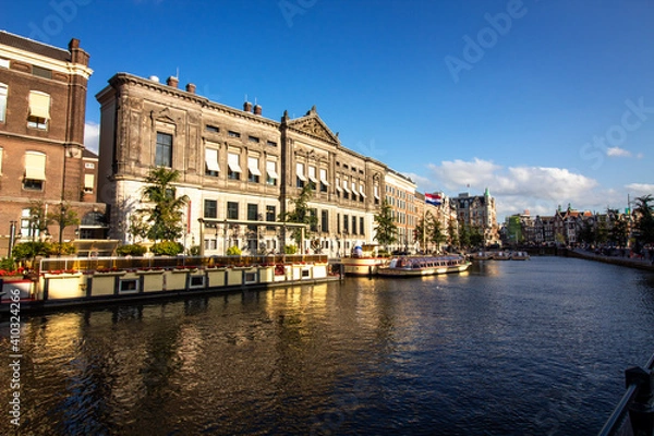 Fototapeta amsterdam canal