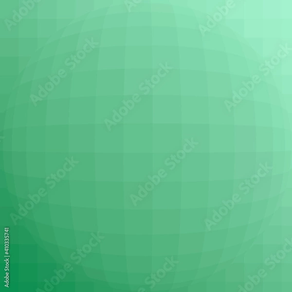 Obraz green abstract background with checkered sphere