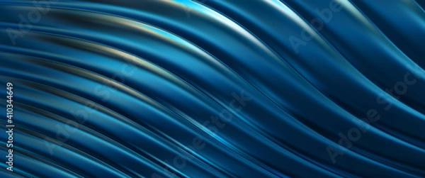 Fototapeta Abstract background. Colorful wavy reflective design wallpaper. Graphic illustration for wallpaper, banner, background, card, book cover or website.