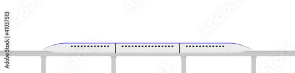 Fototapeta future maglev