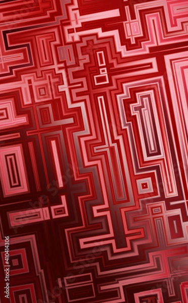 Fototapeta Abstract Background. Triangle 3d illustration polygonal art pattern style. Future graphic geometric design. Geometry texture futuristic decoration. Trendy and vibrant modern style template..