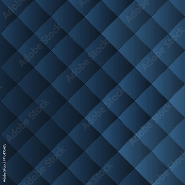 Fototapeta Blue background vector designed with geometric shapes