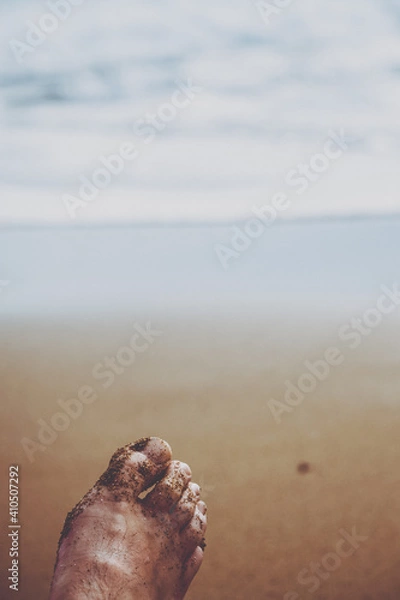 Obraz relaxing on the beach