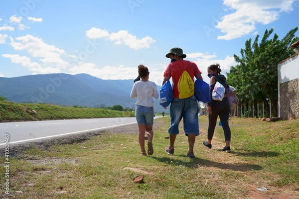 Obraz migración de venezolanos 