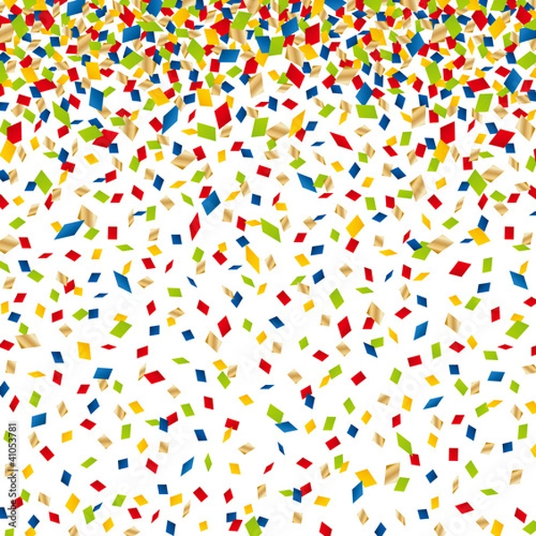 Fototapeta 紙吹雪