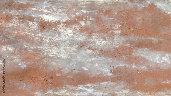 Obraz Oil painting, Grayscale background with brush texture and bronze spots.