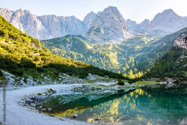 Obraz Seebensee, Ehrwald, Österreich