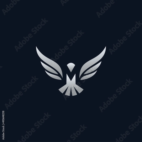 Obraz M wings eagle concept logo designs vector