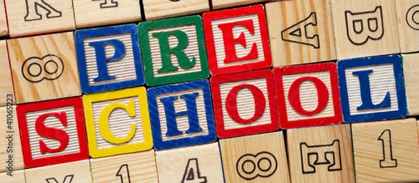 Obraz Bloki przedszkolne