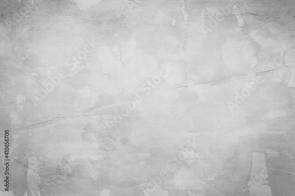 Obraz Cardboard gray texture close-up. Light old paper background. Grunge concrete wall. Vintage blank wallpaper.