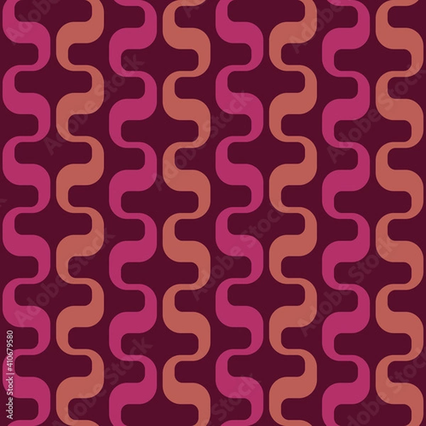 Obraz Simple abstract seamless pattern - decorative accent for any surfaces.