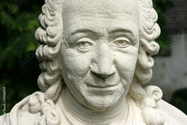 Fototapeta Statue of Carolus Linnaeus