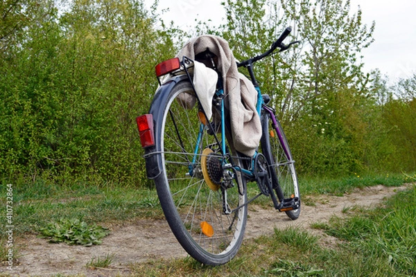 Obraz bicycle in the green