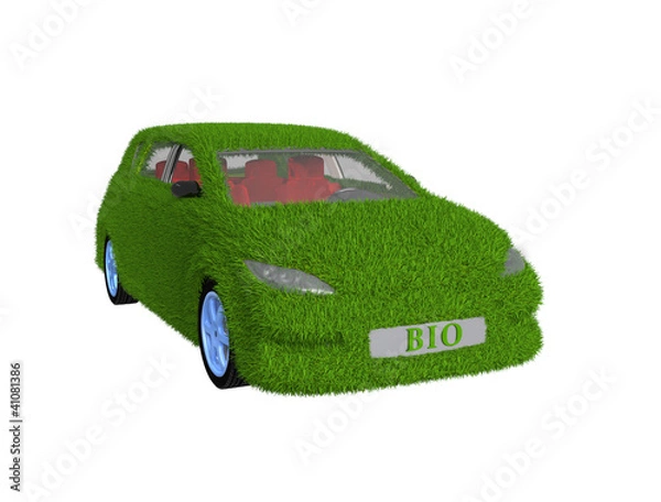 Fototapeta Экологичный автомобиль