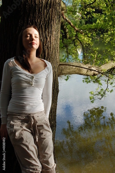 Obraz Erholung am Wasser