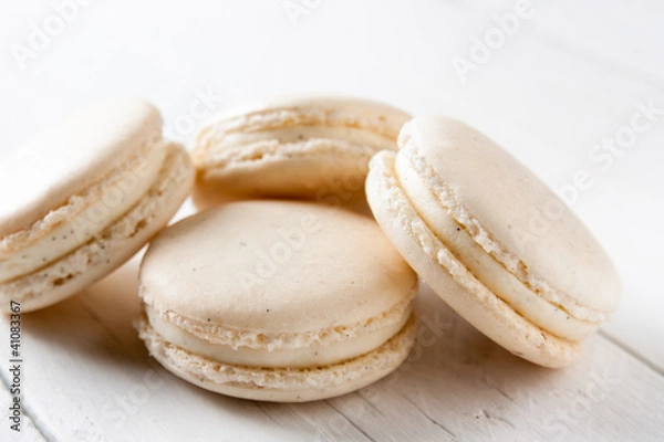 Obraz vanilla macarons