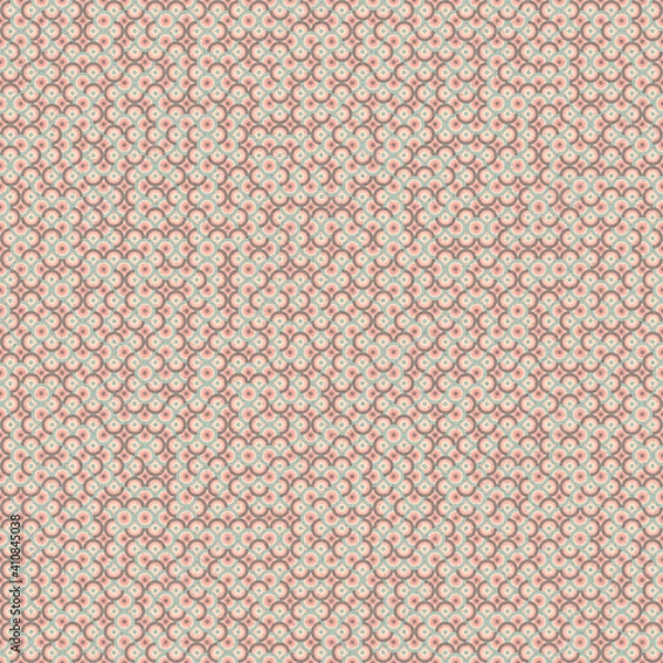 Fototapeta Abstract Geometric Pattern generative computational art illustration