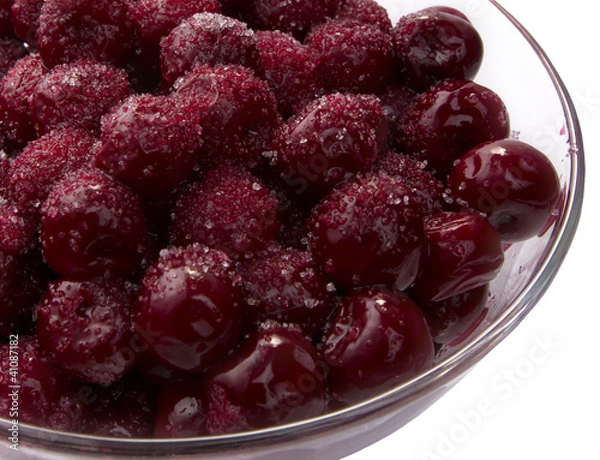 Obraz вишня в сахаре