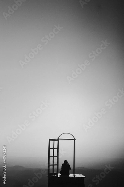 Fototapeta Black Sky