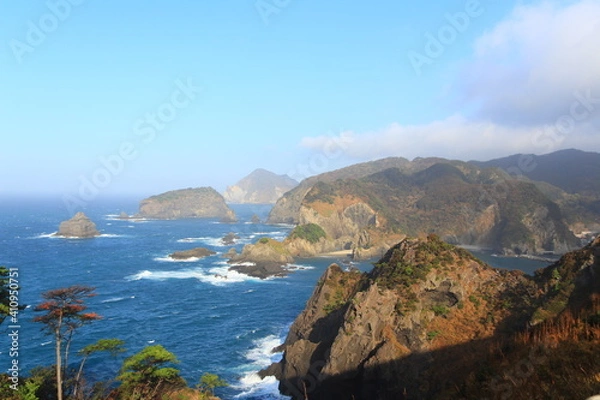 Fototapeta 	あいあい岬からの景観【国内・静岡県】