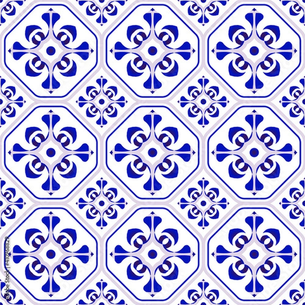 Obraz tile pattern vector