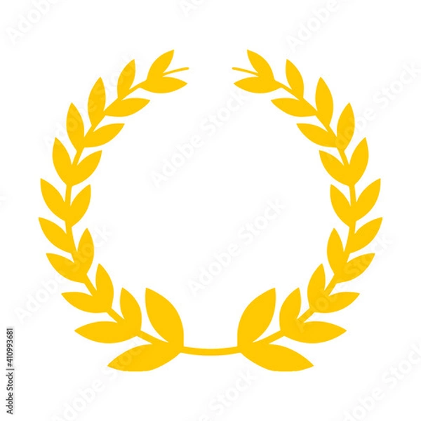 Fototapeta elements of wheat grain, prosperity symbol