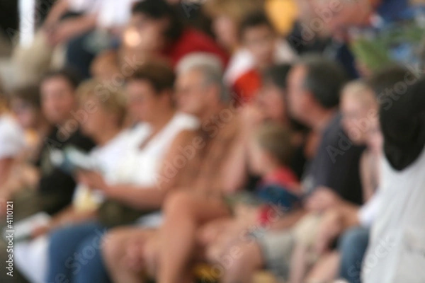 Obraz seated crowd