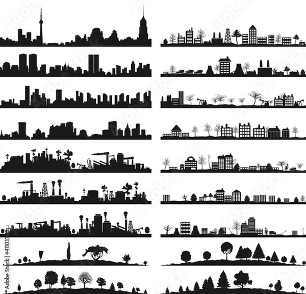 Obraz Krajobraz miasta 3