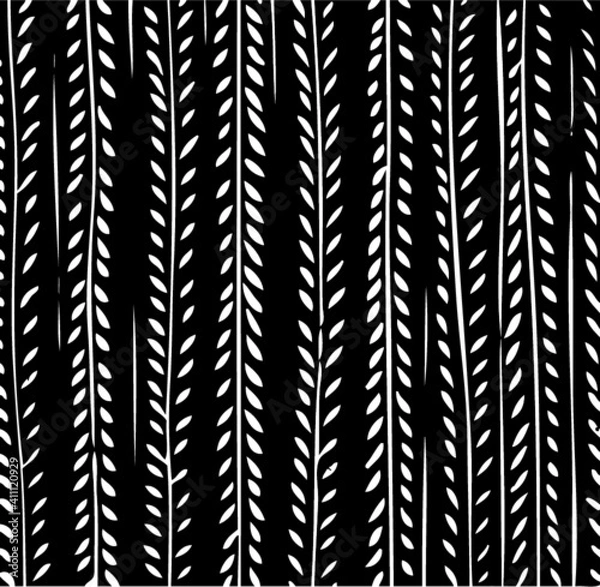 Fototapeta vector vintage floral design elements on gradient background