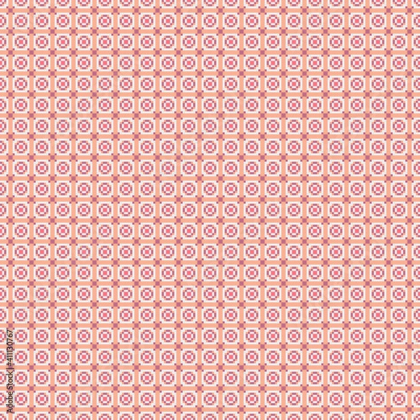 Obraz Abstract Cross Pattern generative computational art illustration
