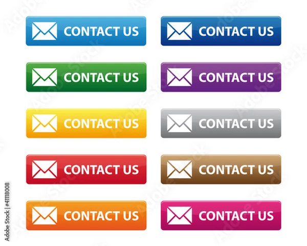Obraz Contact us buttons